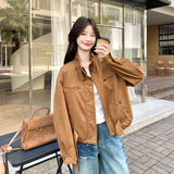 【新款好数据出】大货已安排麂皮绒外套2B063-566-P180-K288，女装短外套，浙宝005