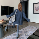 【现货】复古羊羔毛牛仔外套宽松上衣005-6118-P205-K298，女装派克服，浙宝005