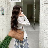 【现货】叠窜花边马甲三件套复古印花套装005-6136-p235控378，女装连衣裙，浙宝005