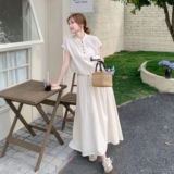 【现货]2026夏季新品风短袖半身裙两件套005-681-P165-K248，女装连衣裙，浙宝005