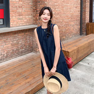 【大货已出】夏季新品洋气时尚牛仔连衣裙女005 8890 P105 K158，女装连衣裙，浙宝005