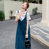 【现货】2026新款套装牛仔连衣裙两件套005-666-P175-K258，女装连衣裙，浙宝005