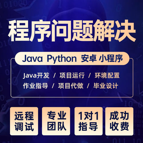 Javavue项目调试毕业设计部署