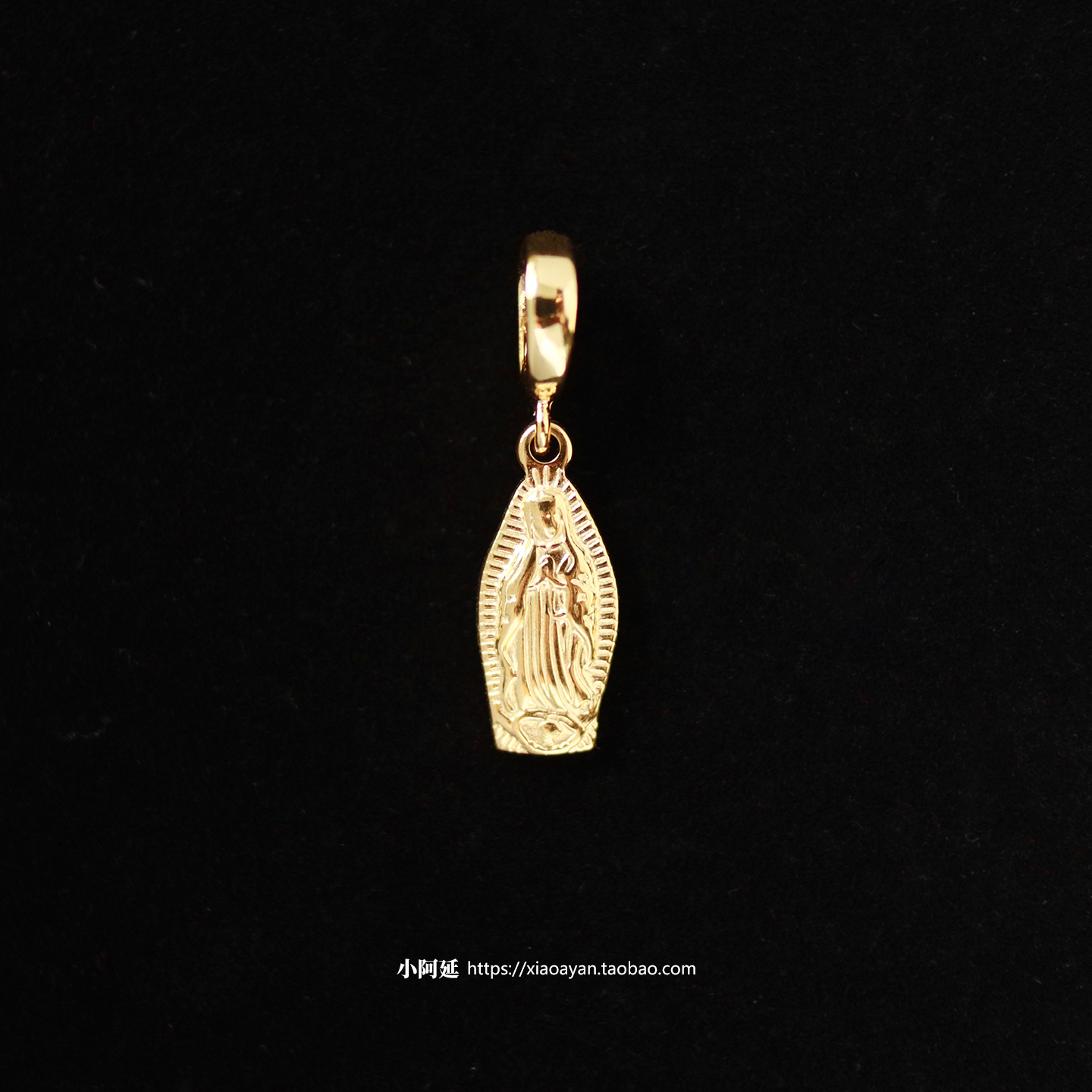 可掰活扣可拆卸单坠项坠