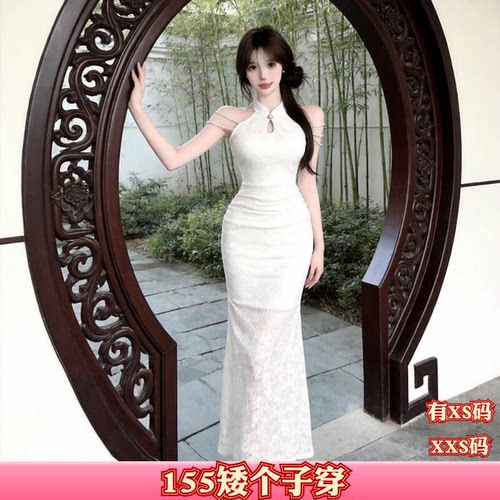 秋装加小码XXS女装矮个子150cm新款旗袍连衣裙礼服裙时尚裙新款裙