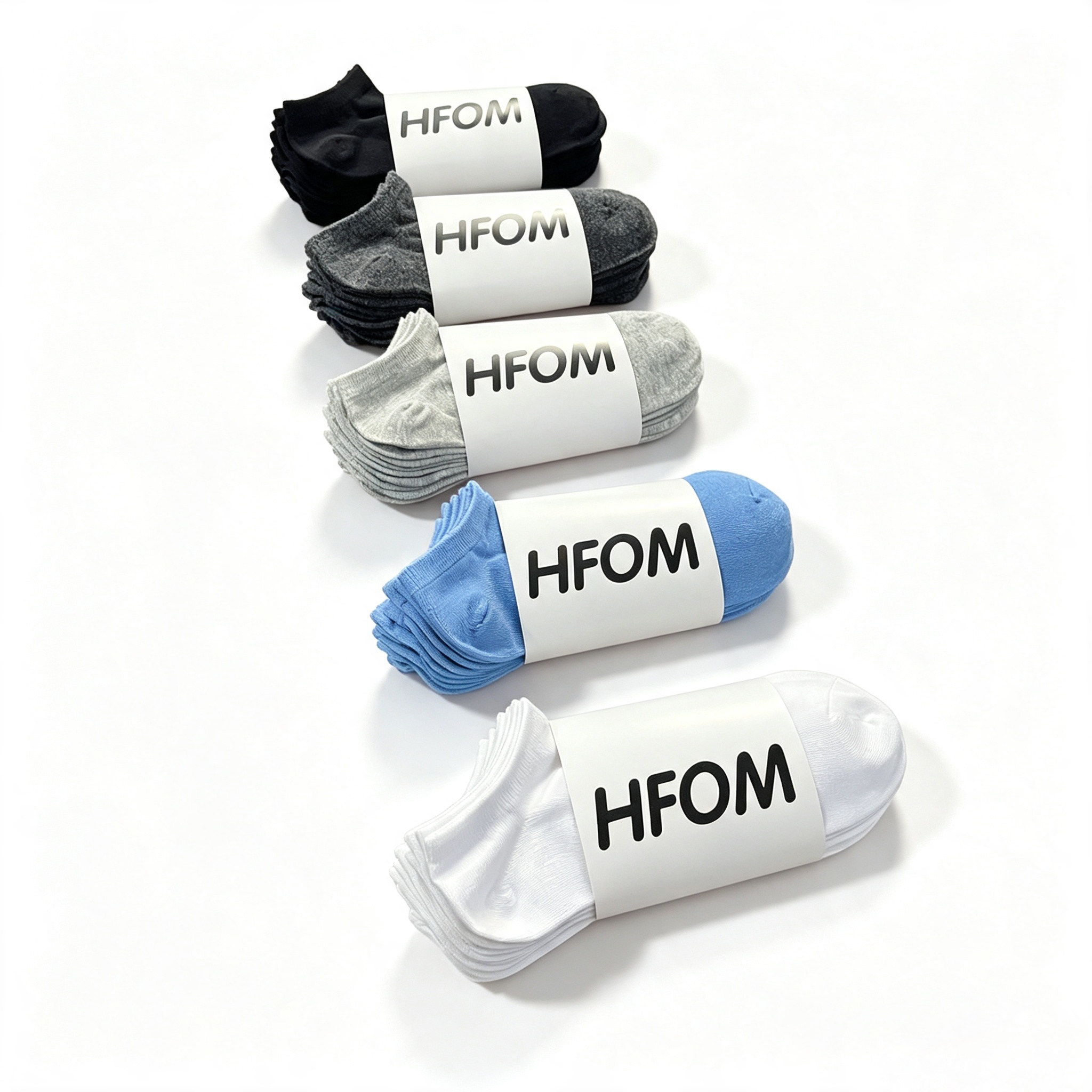 HFOM男女抗起球抗菌袜子