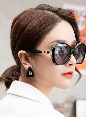 太阳镜女大框开车墨镜