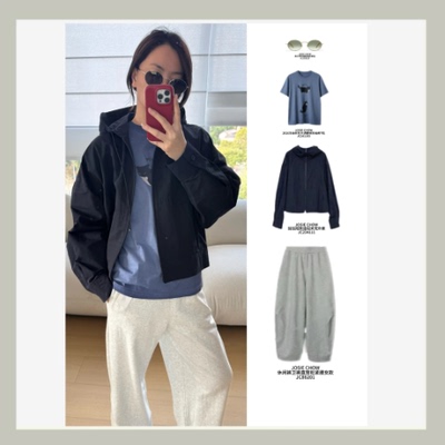 JOSIE CHOW【猫咪】2026女春新款卡通趣味短袖棉T恤JC241183