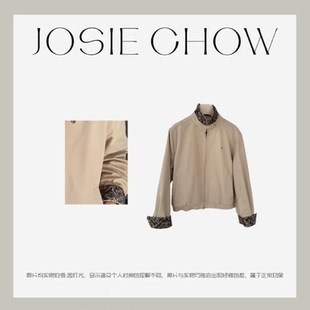 女款 JOSIE CHOW 腰果花 RL122183 秋冬设计小马老钱风夹克外套