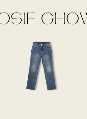JOSIE CHOW【版型好】土耳其进口春夏直筒牛仔裤显瘦长裤Le532408