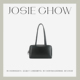 JOSIE Tr637436 轻奢单肩包简约极简风女士肩包 CHOW 双根包