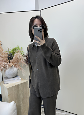 JOSIE CHOW【漫不经心】极简轻奢羊毛衣 RW233503/直筒裤RW613503