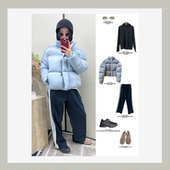 CHOW 校服裤 2026新款 JOSIE 复古百搭休闲棉质长裤 BA0210419