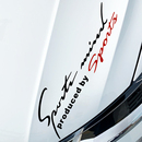 汽车贴纸创意个性 饰 英文字母贴花车身贴灯眉引擎盖贴纸划痕遮挡装