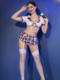 CHILIROSE欧美性感女大学生制服吊袜带短裙套装