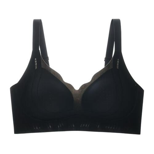 凉感内衣女夏薄款收副乳防下垂
