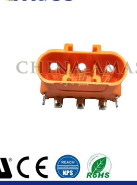 Amass新品直流插头LCC30PW-M公头平替泰科安德森MO快速接头接线器