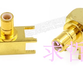 射频连接器 SMB-JWE /SMB-JWHD 公头 内针 印制板底座
