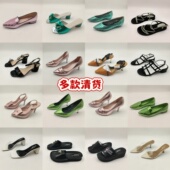 不计成本 真皮凉鞋 真皮女鞋 单鞋 清货断码 春季 高跟鞋 凉鞋