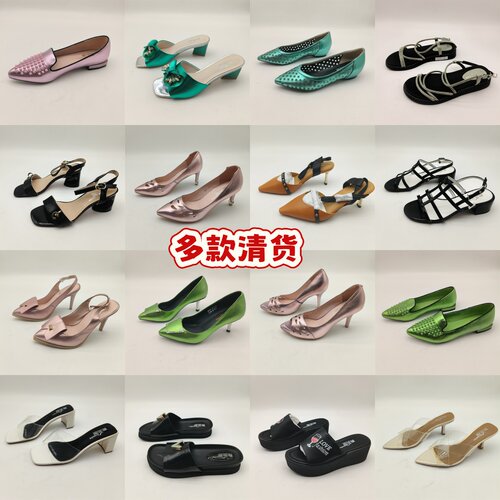 真皮女鞋高跟鞋单鞋凉鞋