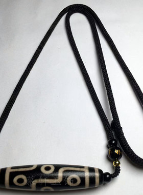 藏饰真品玛瑙天珠九眼八眼项链