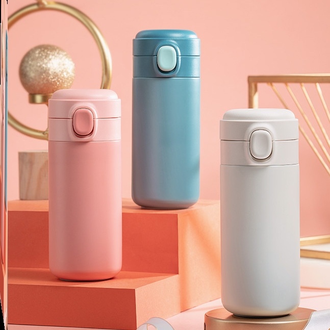 保温杯家用商用外出携带女生男生户外宿舍吸管结婚一对情侣运动