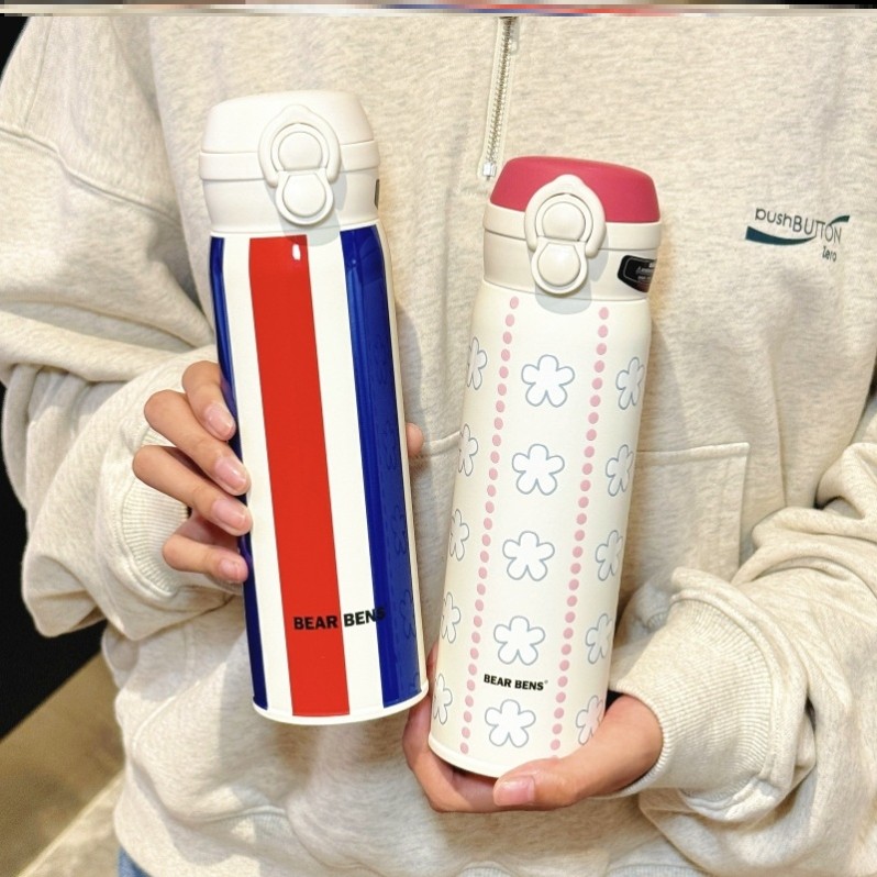 保温杯咖啡杯外出携带红色十大名牌运动暖水热水水杯宿舍家用商用