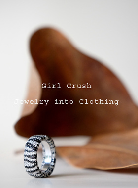 【特价不退换】大牌感斑马 纯银戒指 A家杨紫同款 高级珠宝工艺