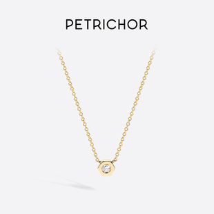 PETRICHOR® SCREW系列 18k金钻石项链女 锁骨链