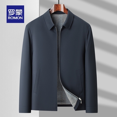 罗蒙夹克男士外套2025春秋新款