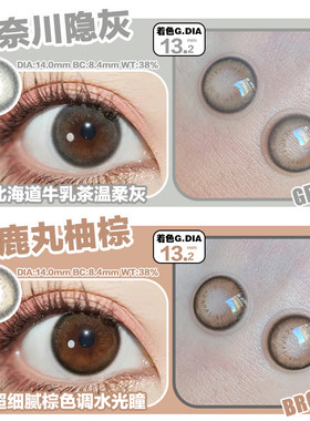 保视宁年抛美瞳自然素颜隐形眼镜