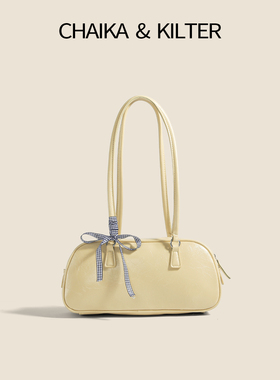 CHAIKAKILTER大容量手提枕头包包女2025春夏新款小众设计感腋下包