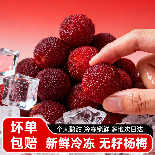 冷冻杨梅无籽杨梅酒汁饮品