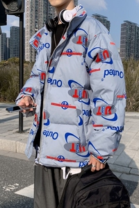 情侣棉衣外套宽松加厚棉服ins港风韩版棉袄221-1-MY128图片