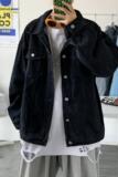 2021春新款港风牛仔衣外套宽松港味复古牛仔夹克XZ221-1-J，男装夹克，星座221-1