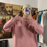 秋冬季主推纯色毛衣针织衫高领套头宽松XZ-221-1-MY09，男装针织衫/毛衣，星座221-1