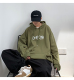 春季连帽卫衣宽松中性韩版慵懒风外套情侣上衣XZ221-1-W311，男装卫衣，星座221-1