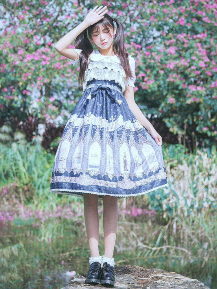 Lolita Dress Traveler's Hymn Instrument Rabbit Motif - Product image 2