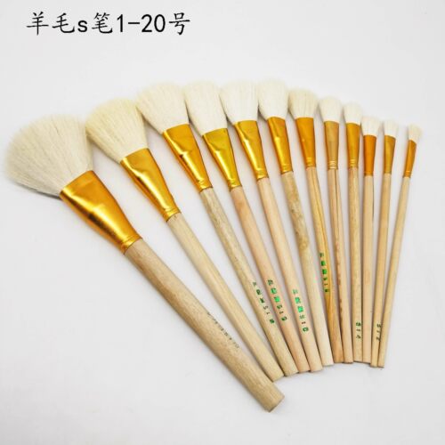 陶瓷工艺彩绘小羊毛s笔