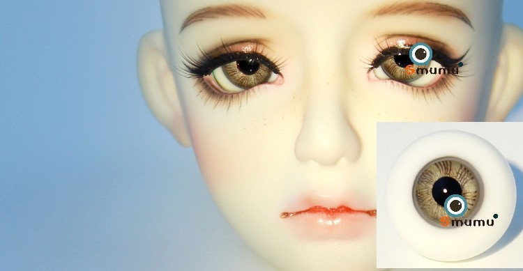 玻璃眼珠bjd娃娃娃娃20mm