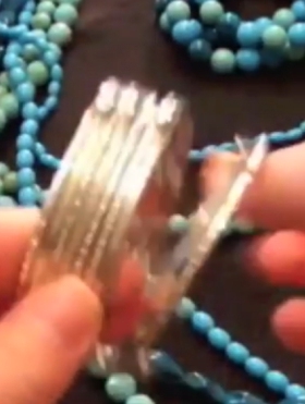 全新现货合金镀银欧美风女士手镯