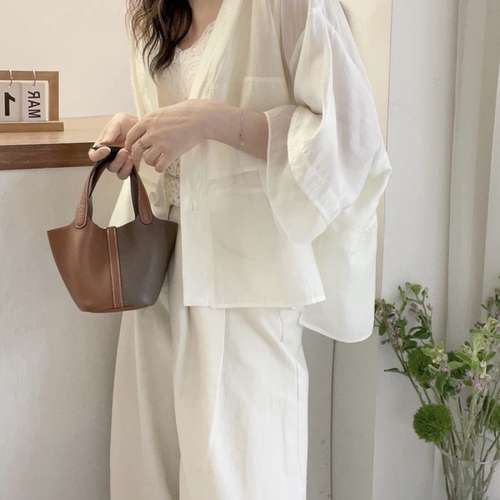 蝙蝠袖防晒衣外套女夏慵懒风开衫