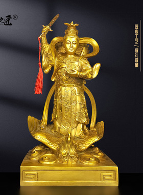 铜之匠九天玄女黄铜摆件