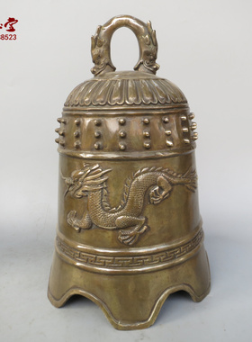 摆件寺庙挂钟风水铜器