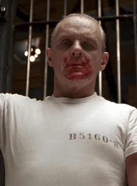 沉默的羔羊t恤The Silence of the Lambs电影Hannibal Lecter同款