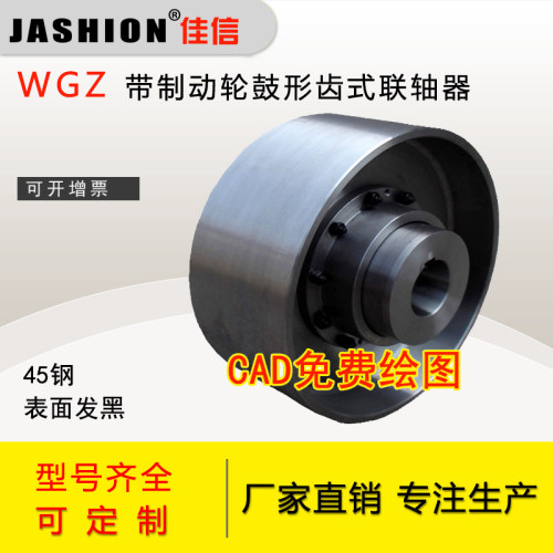 WGZ带制动轮鼓型齿联轴器JASHION
