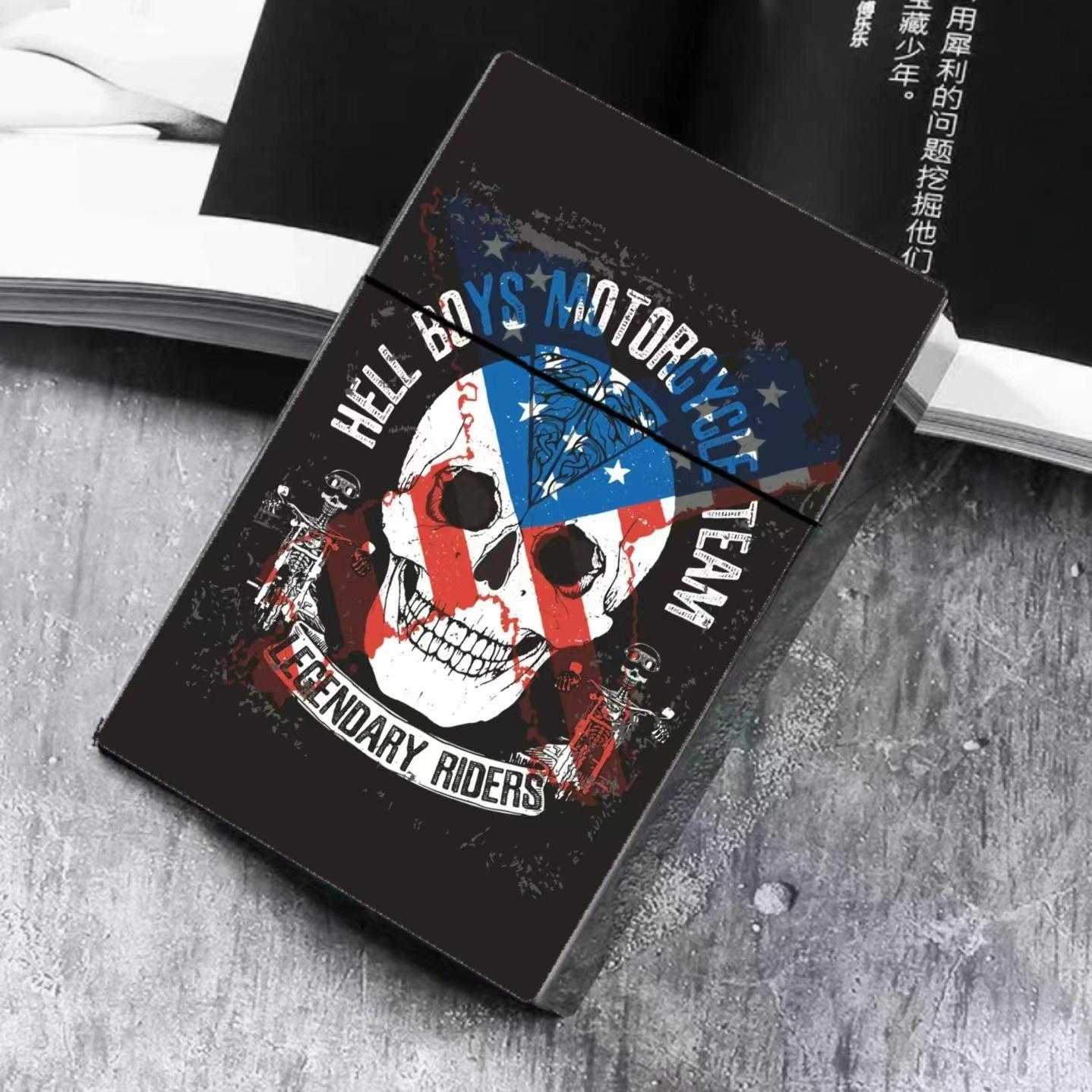 创意骷髅头自动烟盒 动漫骷髅头塑料20支粗只防压装烟神器送朋友