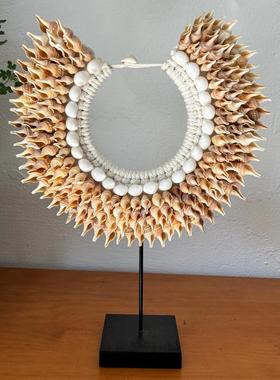 手工贝壳东南亚装饰客厅