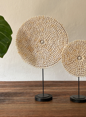 原创设计天然贝壳装饰摆件