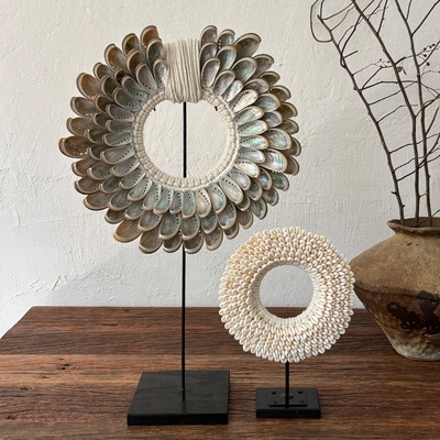 天然贝壳摆件装饰摆件